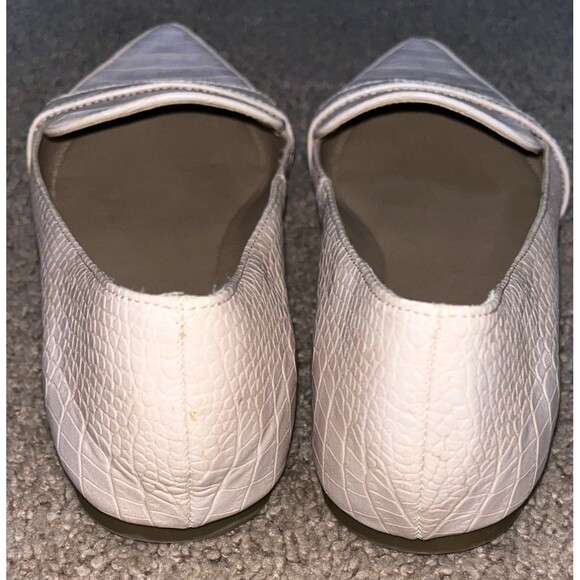 Steve Madden Jainna penny loafers crocodile-embossed Sz 10M Light Pink - Picture 11 of 12